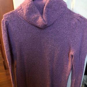 Lilac colored turtleneck
